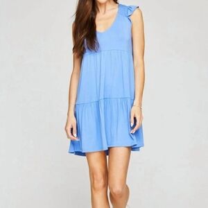 Gentle Fawn Joan Dress In Blue Sizw XXS